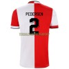 Original Fußballtrikot Feyenoord Rotterdam Rotterdam Marcus Pedersen 2 Heimtrikot 2021-22 Für Herren